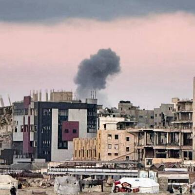 İsrail Gazze'de bir noktaya saldırdı