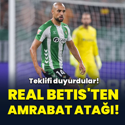 Real Betis'ten Amrabat atağı!