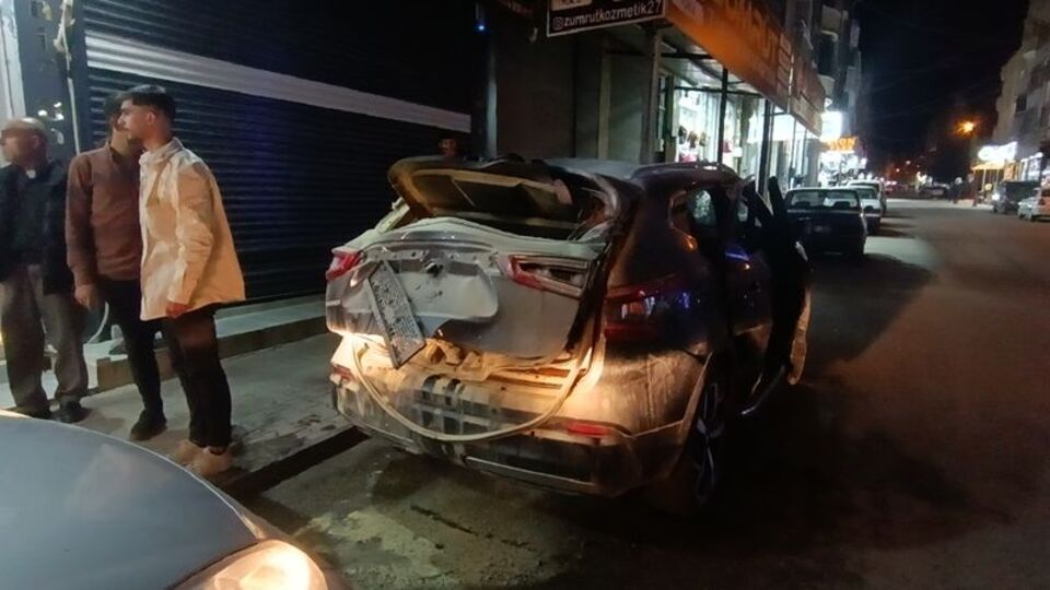 Otomobilde gaz sıkışması sonucu patlama