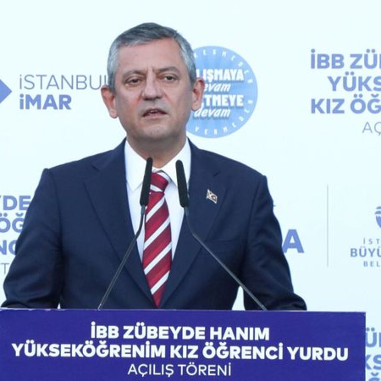  Özel, İstanbul'da öğrenci yurdu açılışında konuştu