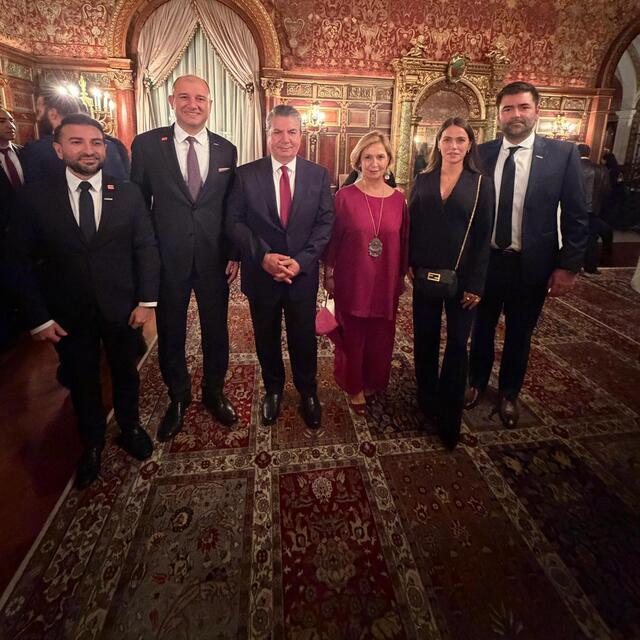 Washington Büyükelçiliği'nde kutladı