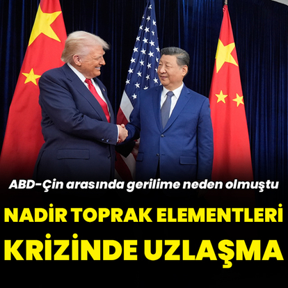 Çin'den nadir toprak elementleri kısıtlamalarına erteleme