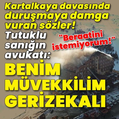 Gözler Kartalkaya davasında