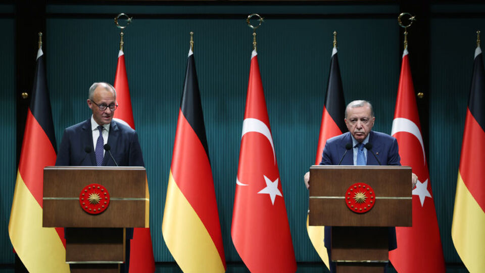 Cumhurbaşkanı Erdoğan'ın konuğu Almanya Şansölyesi Merz