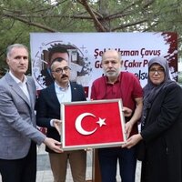 İnegöl'de şehit babası kalp krizine yenik düştü