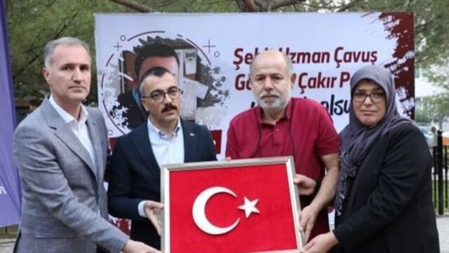 İnegöl'de şehit babası kalp krizine yenik düştü