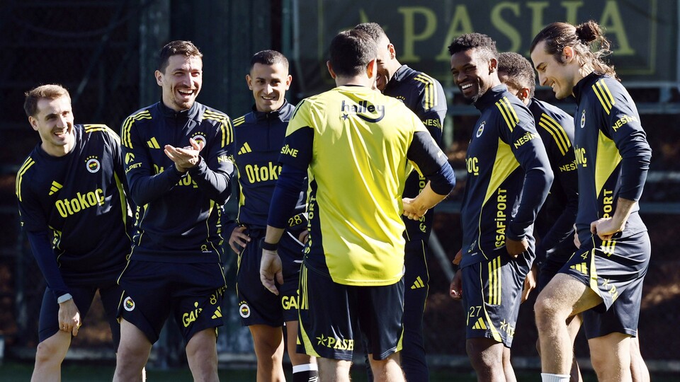 Fenerbahçe, derbi hazırlıklarını sürdürdü!