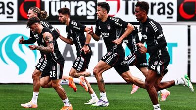 Beşiktaş, kondisyon ve taktik çalıştı