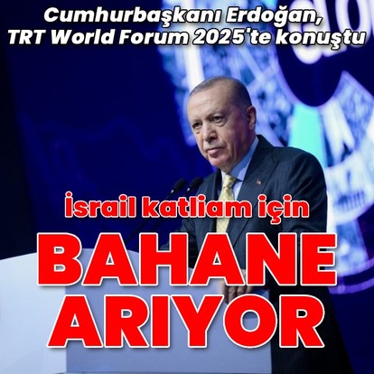 Cumhurbaşkanı Erdoğan'dan açıklamalar