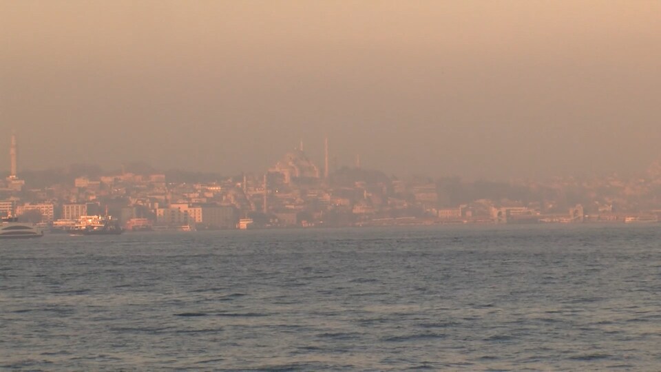 İstanbul'da sis etkisi