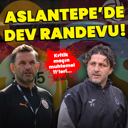 Aslantepe'de dev randevu! İşte 11'ler...
