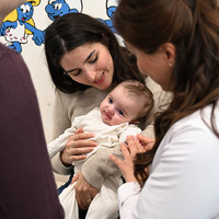 Anne karnında kalp yetmezliği teşhisi konulan bebek "akıllı çorapla" izleniyor