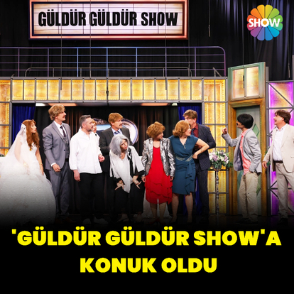 'Güldür Güldür Show'a konuk oldu