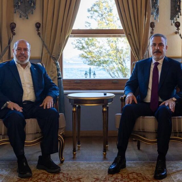 Bakan Fidan Hamas heyeti ile görüştü