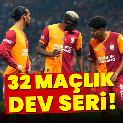 32 maçlık dev seri!