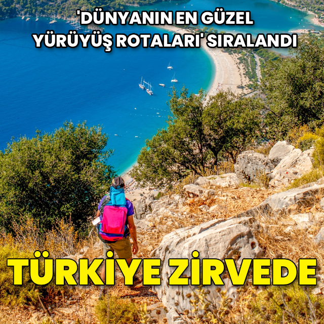 Likya Yolu 'Dünyanın En Güzel Yürüyüş Rotası' seçildi