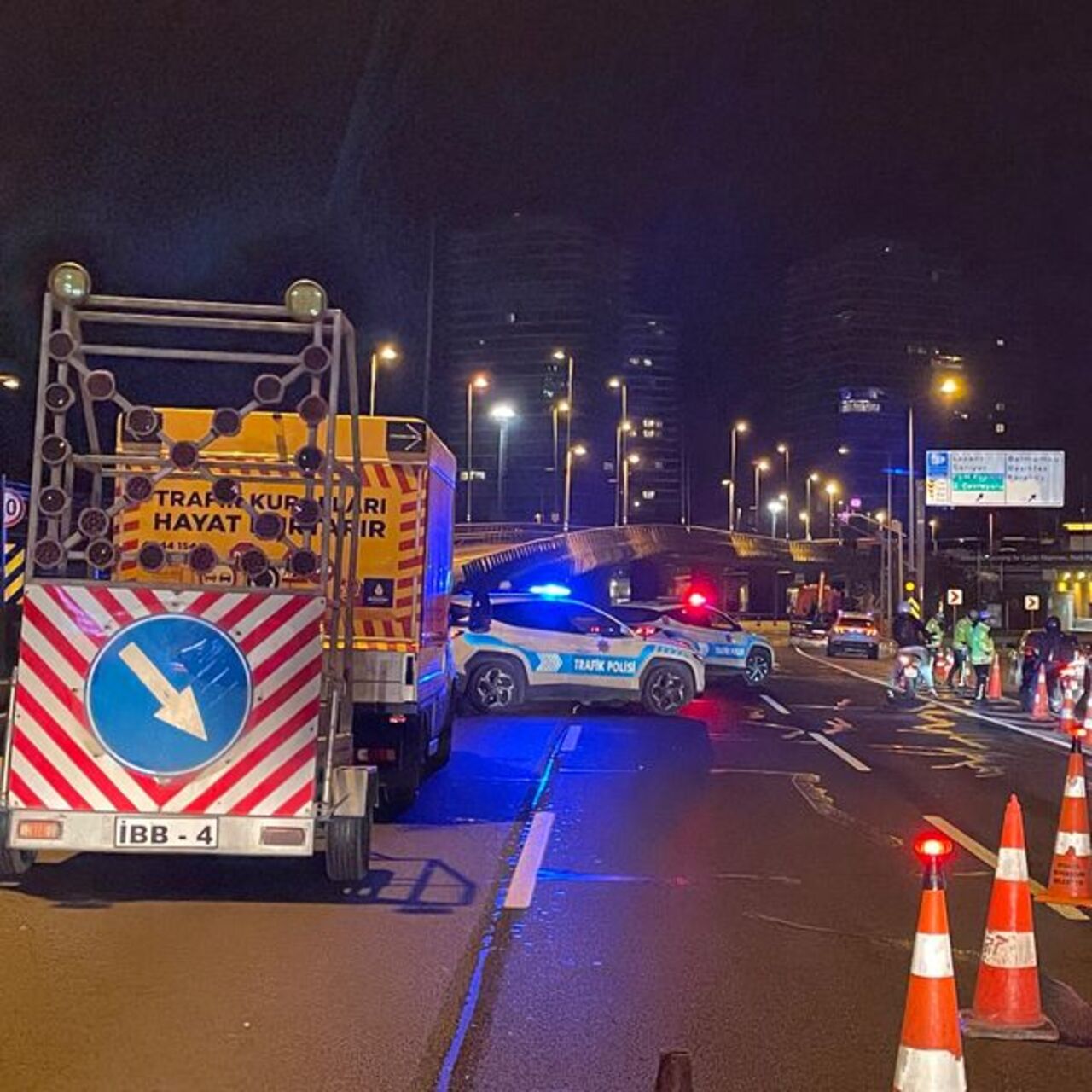 Bu yollar trafiğe kapalı