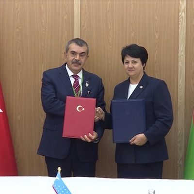 Türkiye ile Özbekistan arasında eğitim alanında işbirliği protokolü imzalandı