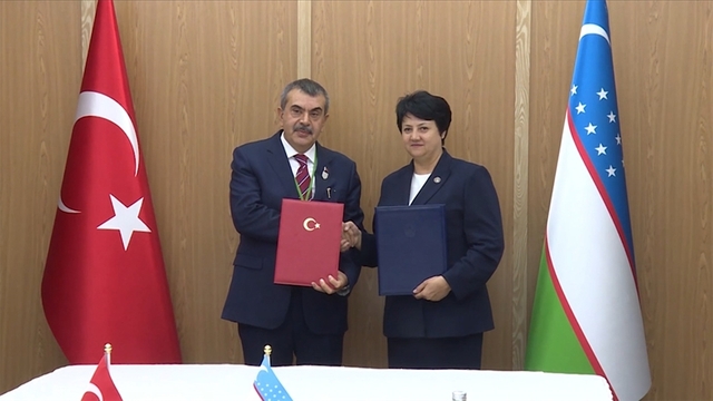 Türkiye ile Özbekistan arasında eğitim alanında işbirliği protokolü imzalandı