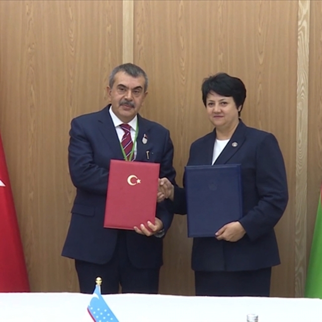 Türkiye ile Özbekistan arasında eğitim alanında işbirliği protokolü imzalandı