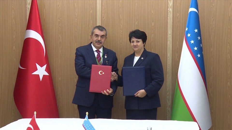 Türkiye ile Özbekistan arasında eğitim alanında işbirliği protokolü imzalandı