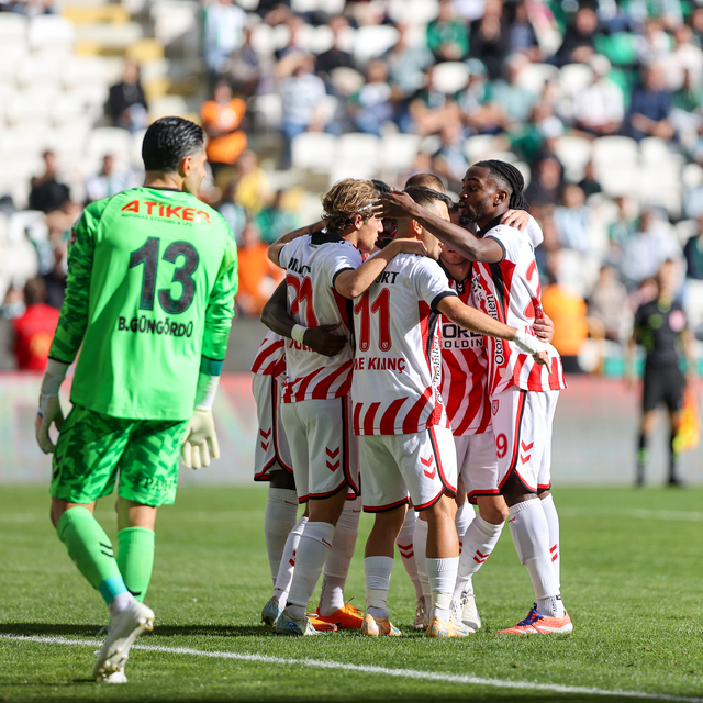Samsunspor, Konya'da 3 golle galip!