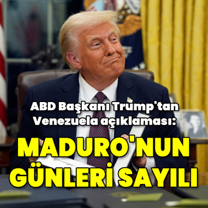 Trump: Maduro'nun günleri sayılı