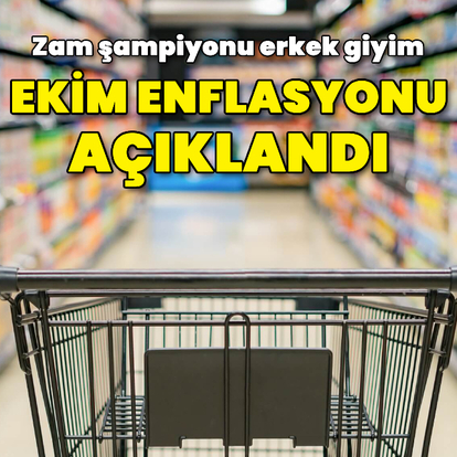 Ekim enflasyonu açıklandı