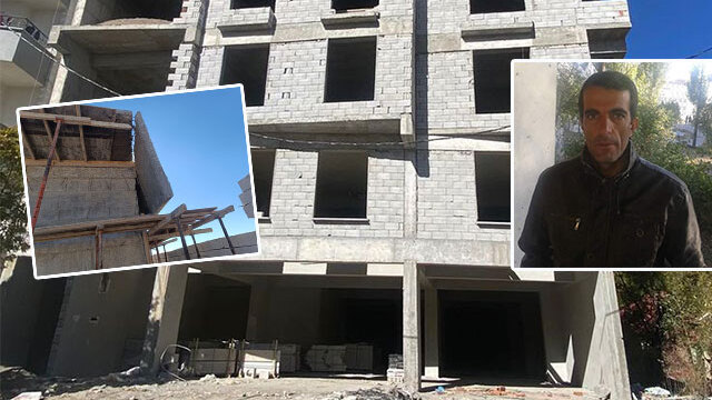 Amca ile yeğeni çalışıyordu... Beton faciası!