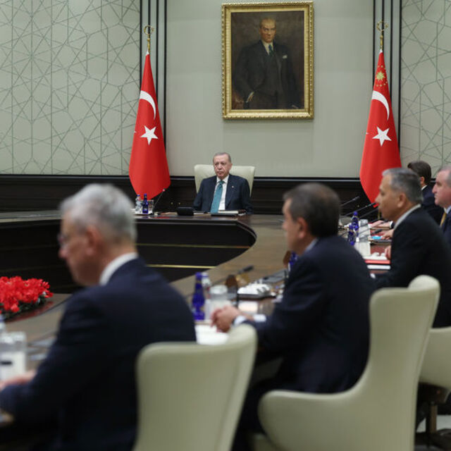 Cumhurbaşkanlığı Kabinesi toplandı