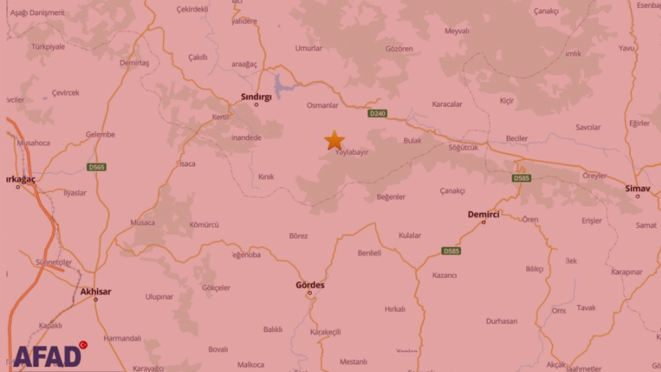 Marmara'da hissedilen deprem!
