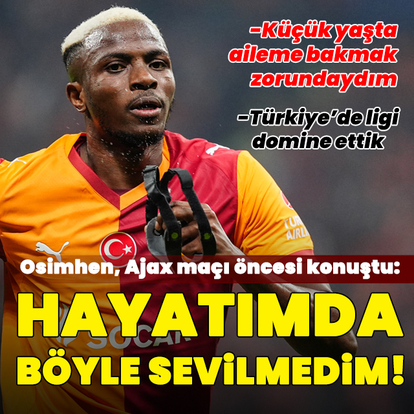Osimhen'den Galatasaray sözleri!