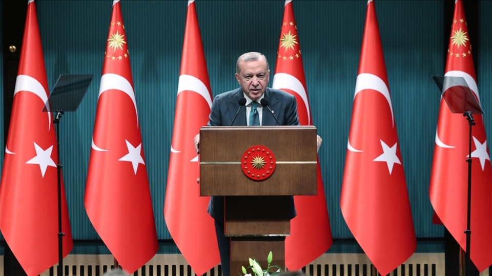 Cumhurbaşkanı Erdoğan'dan açıklamalar