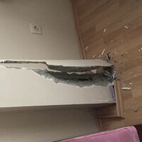 Darıca ilçesinde 2 binanın kolonları çatladı