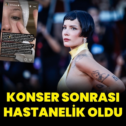 Konser sonrası acillik oldu