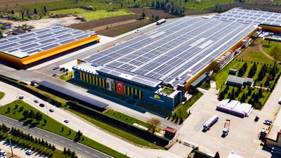 "Schmid-Pekintaş Giga Factory" binası LEED Gold Sertifikası aldı