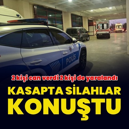 Kasap dükkanında silahlı çatışma