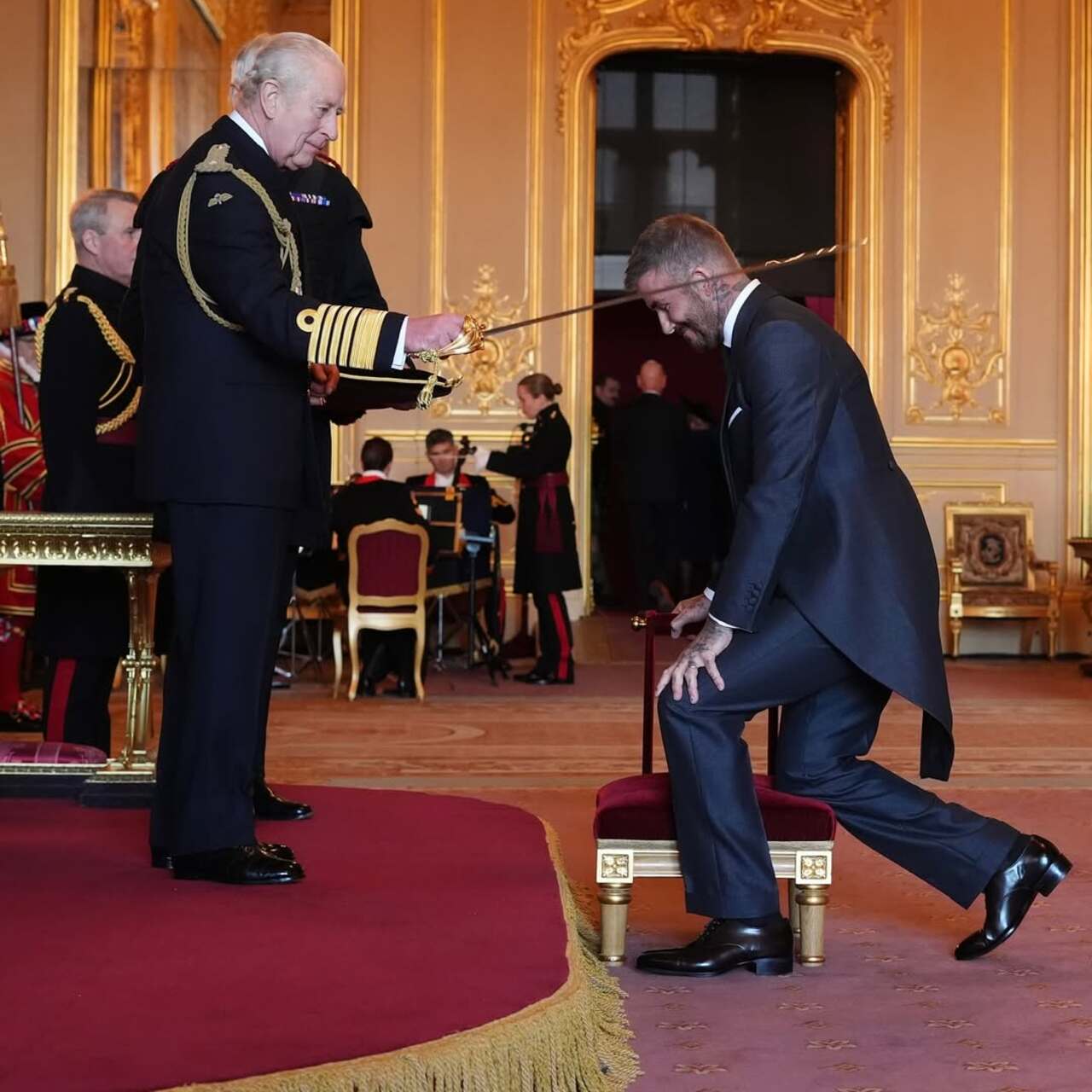 David Beckham'a şövalyelik onuru