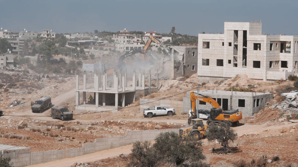 İsrail'in yerleşim projesine tepki