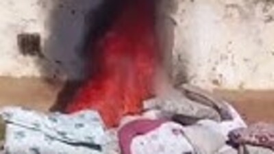 Eşyalar kendiliğinden tutuşuyor!