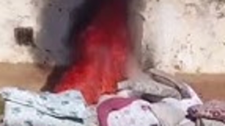 Eşyalar kendiliğinden tutuşuyor!