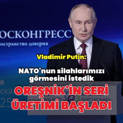 "Oreşnik'in seri üretimi başladı"