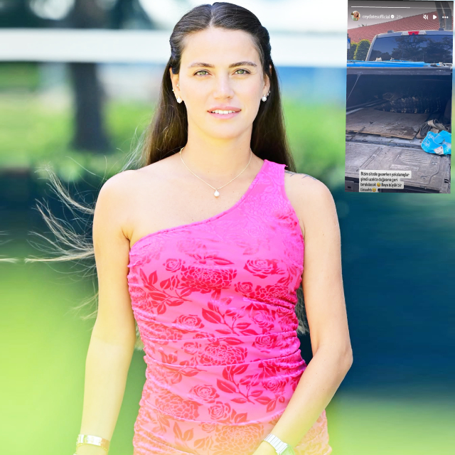 Ceyda Ateş'in korku dolu anları