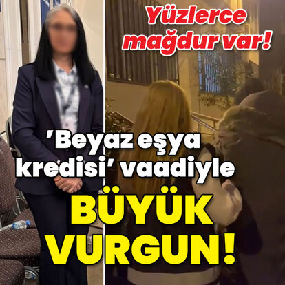 Yüzlerce mağdur var! 'Beyaz eşya kredisi' vaadiyle dolandırdı!