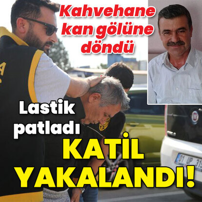 Küfür cinayeti! Lastik patladı katil yakalandı!