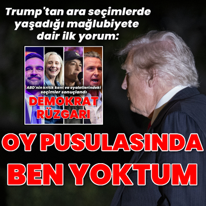 Trump'tan seçimlere dair ilk yorum