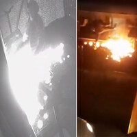 Kadını şiddetten kurtardı dükkânı kül oldu!