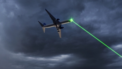 Uçağa lazer tutana 164 bin TL ceza