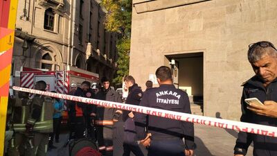 Üniversitede gaz sızıntısı paniği!