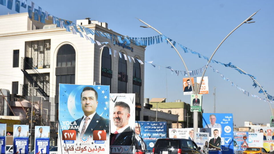 Kerkük'te parlamento seçimleri için yarış sürüyor
